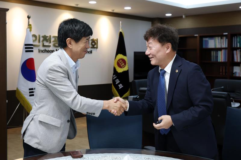 인천광역시의회 박종혁 의장 면담_4