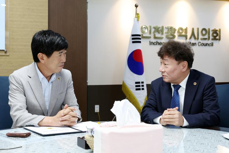인천광역시의회 박종혁 의장 면담_5