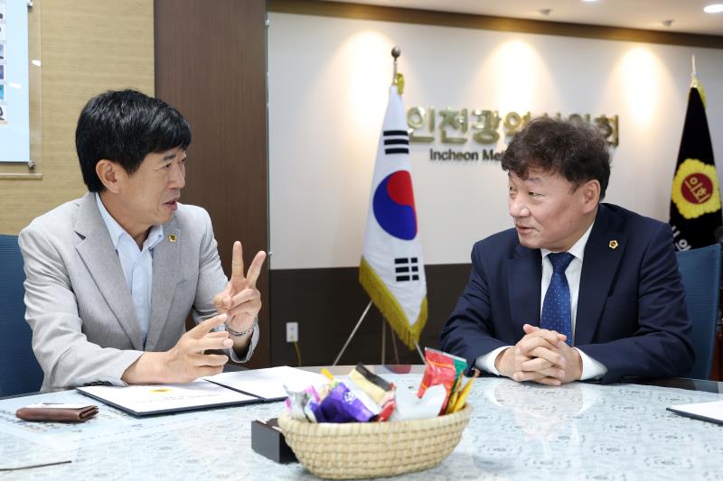 인천광역시의회 박종혁 의장 면담_6