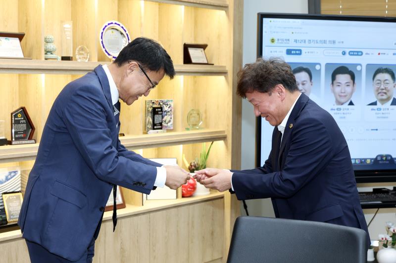 주형철 신임 경기도 경제부지사 접견_3