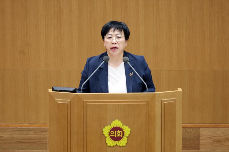 제391회 정례회 제2차 본회의 5분자유발언