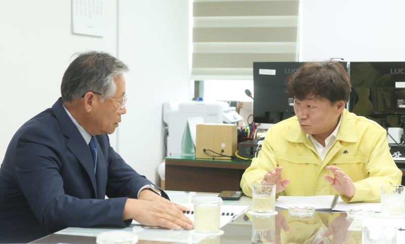 남종섭의장 을지훈련 기간  남부자치경찰위원회 방문_3