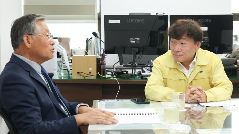 남종섭의장 을지훈련 기간  남부자치경찰위원회 방문_7