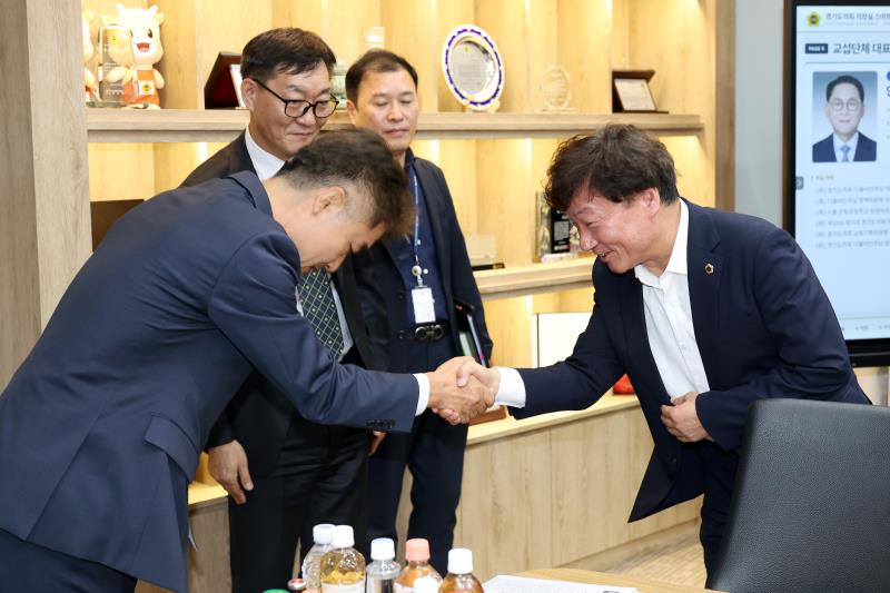 경기도교육청 신임 감사관, 홍보기획관 접견_3