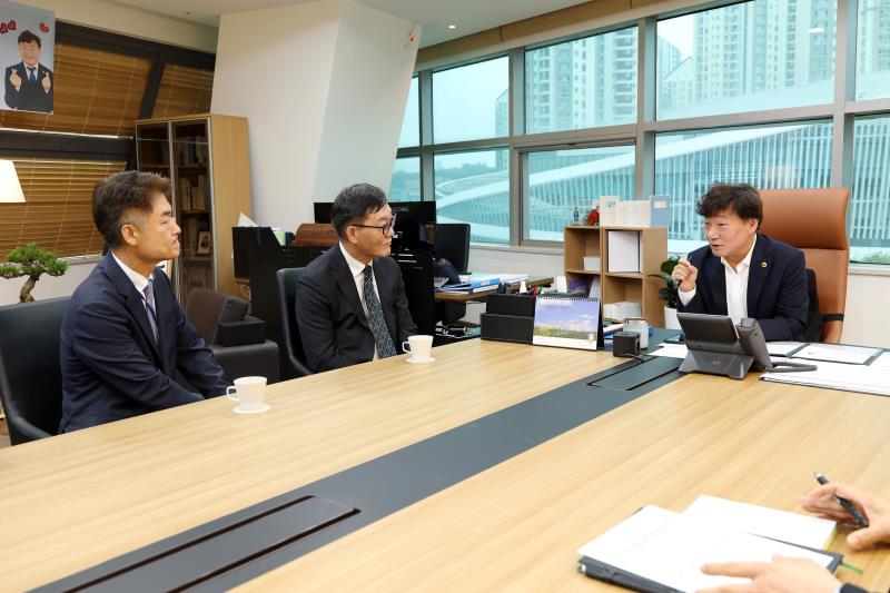 경기도교육청 신임 감사관, 홍보기획관 접견_6