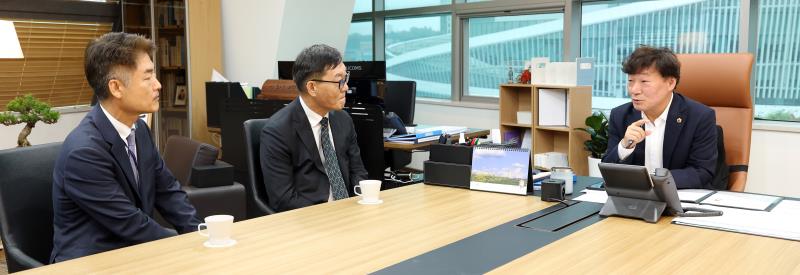 경기도교육청 신임 감사관, 홍보기획관 접견_7