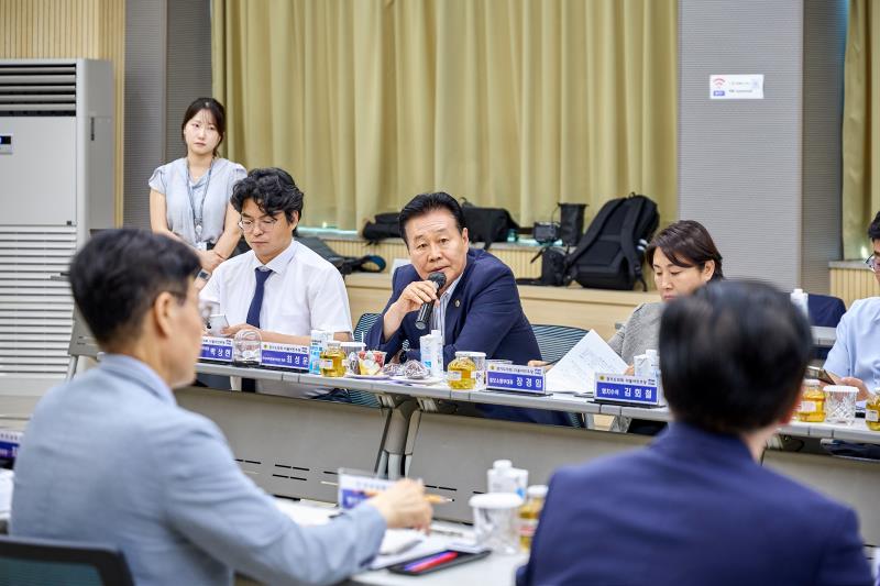 제12대 경기도의회 더불어민주당 수석대표단 교육현장 정책회의 1일차