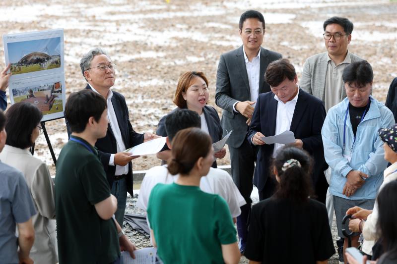 기흥호수 야외공연장 조성사업 현장방문_7