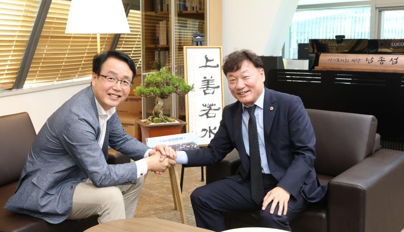 정기열 전 의장 접견