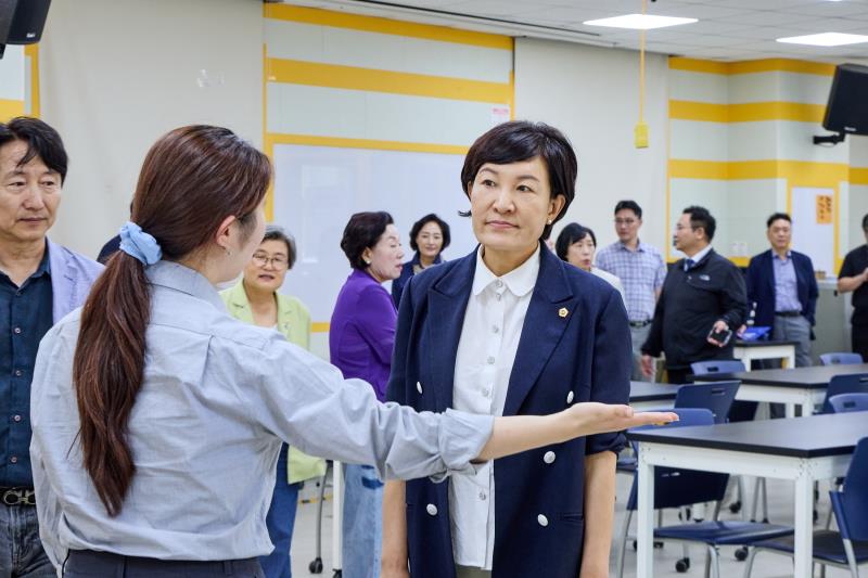 제393회 임시회 여성가족평생교육위원회 현장방문_6