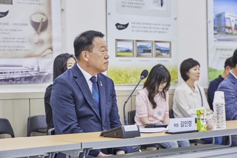 제393회 임시회 농정해양위원회 현장방문_6