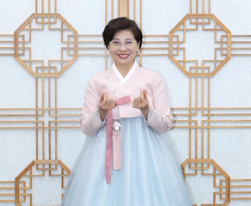 김미숙 부의장 추석 한복 촬영_8