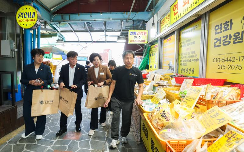 남종섭 의장 찾아가는 도의회 민생현장 구매탄시장 방문_8