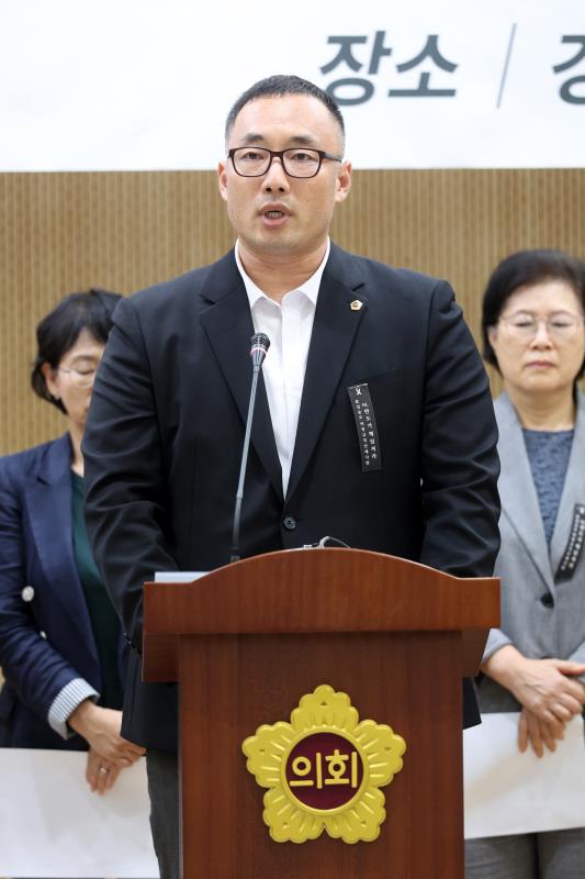 HL만도 평택공장 故김승모 청년 비정규직 노동자 산재사망 사건 관련 기자회견_8