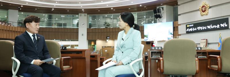 남종섭 의장 OBS 지방의회 리더에게 듣는다 인터뷰 녹화_2